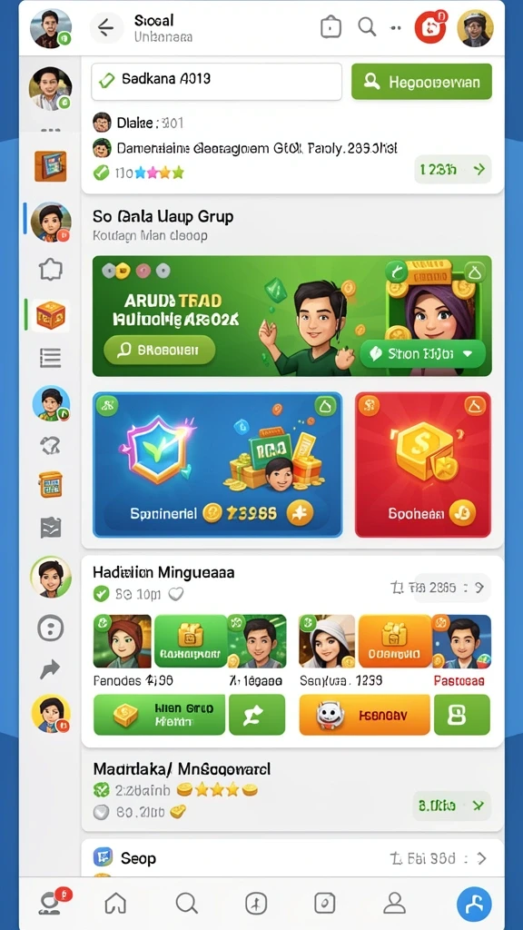 Grafis permainan yang menarik dan menghibur.