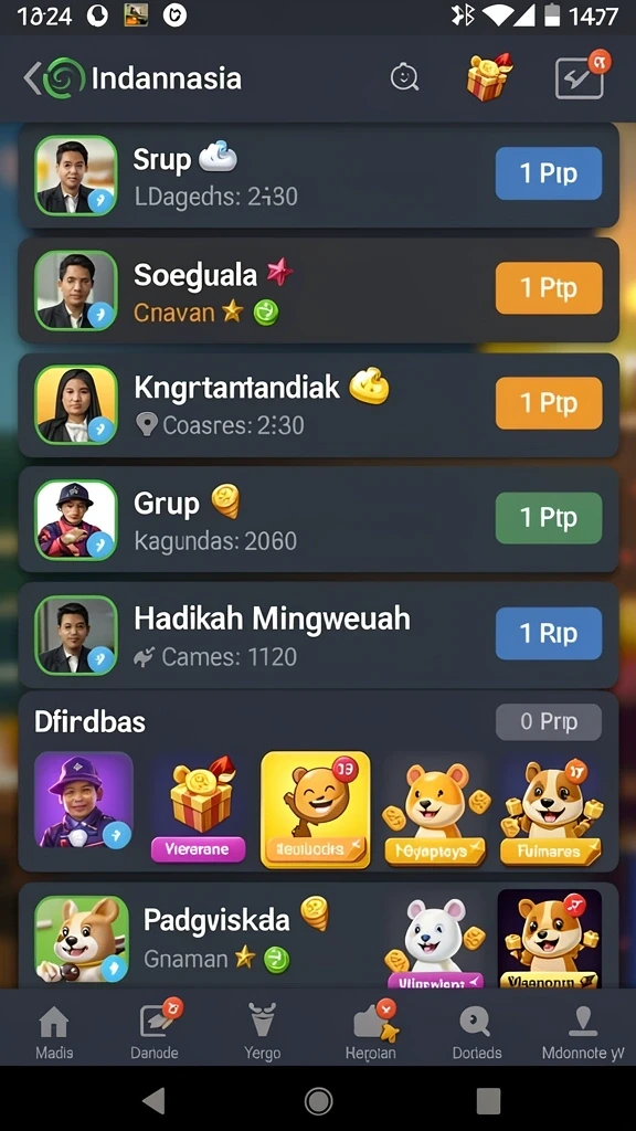 Tampilan antarmuka yang user-friendly dan menarik.