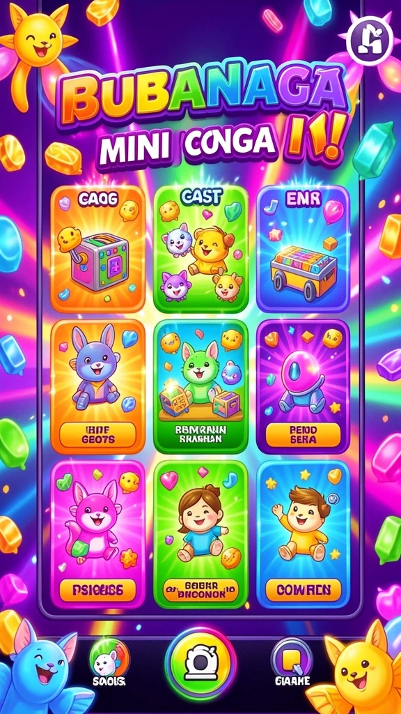 Gameplay seru yang menguji strategi Anda.