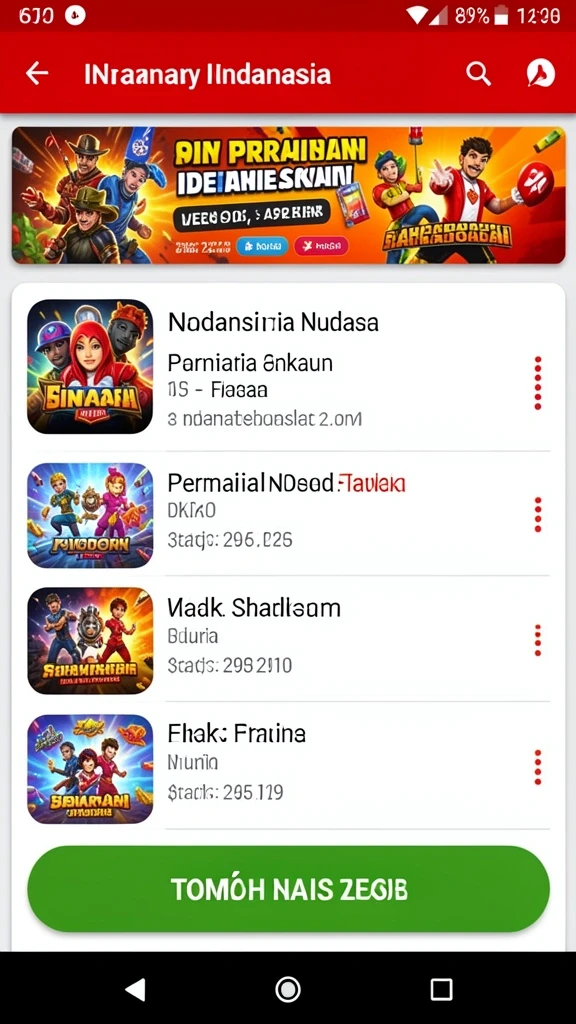 Tangkapan layar pertama menunjukkan karakter utama dalam aksi.
