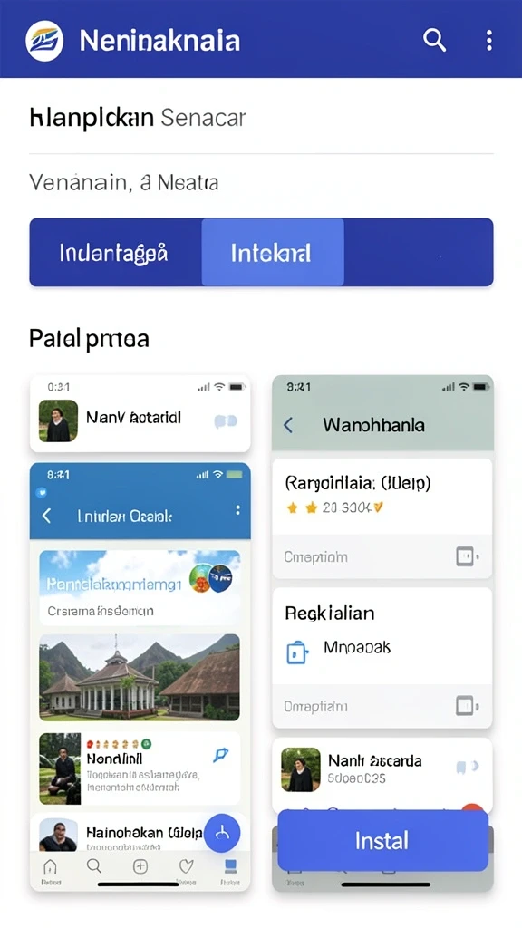 Tampilan karakter yang menawan dan penuh warna.