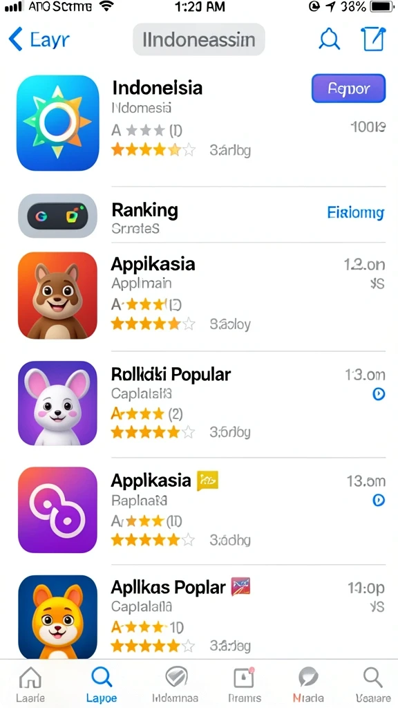 Screenshot menampilkan antarmuka permainan yang menarik.