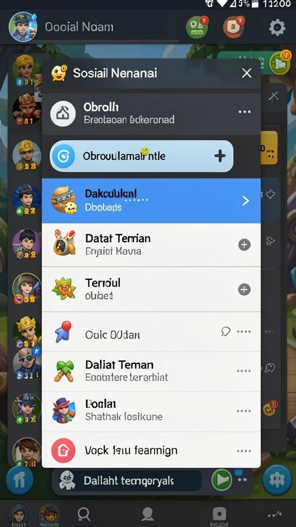 Screenshot menunjukkan mode permainan baru yang seru.