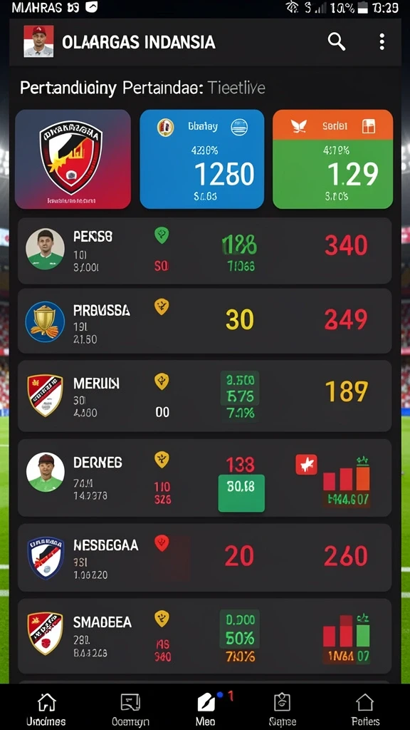 Tampilan antarmuka pengguna yang menarik.