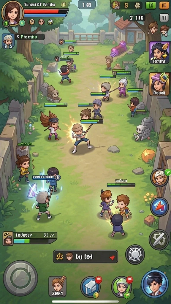 Skenario level yang beragam dan menguji skill.