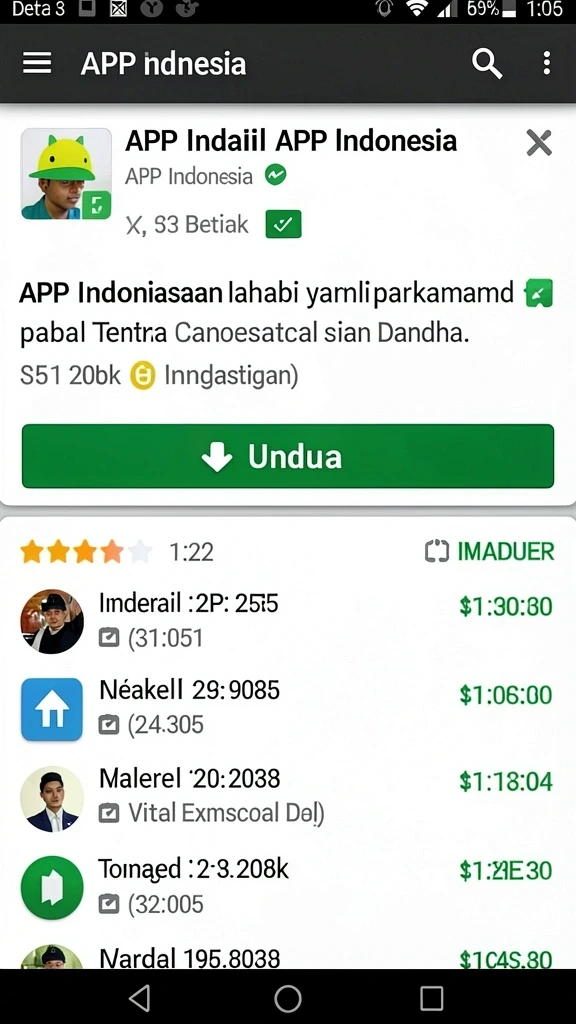 Tampilan antarmuka yang bersih dan modern.