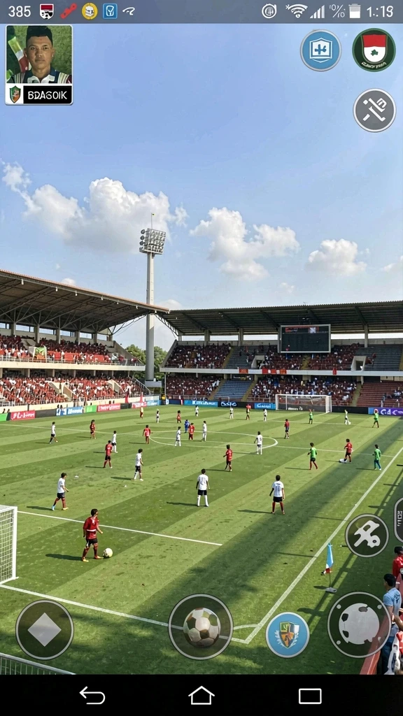 Gameplay seru saat berkompetisi dengan teman dalam mode multiplayer.