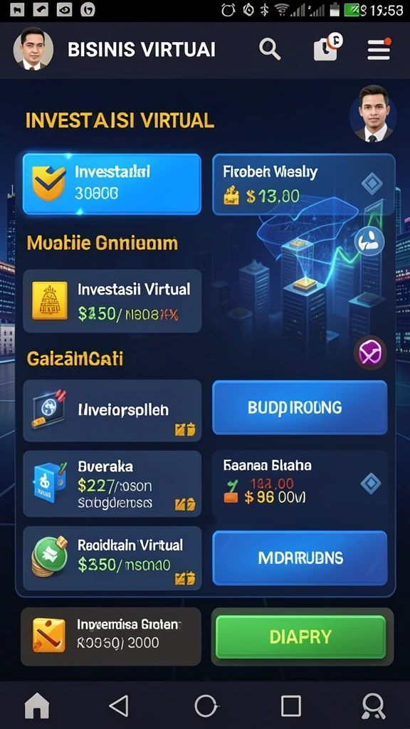 Antarmuka pengguna yang intuitif dan menarik.
