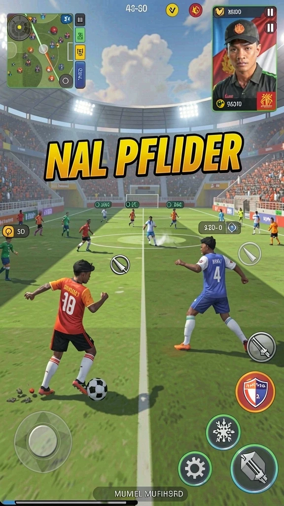 Screenshot menampilkan karakter utama dalam aksi berani.