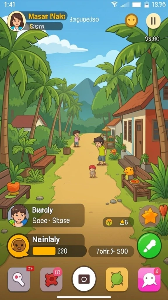 Fitur multiplayer untuk bersaing dengan teman.