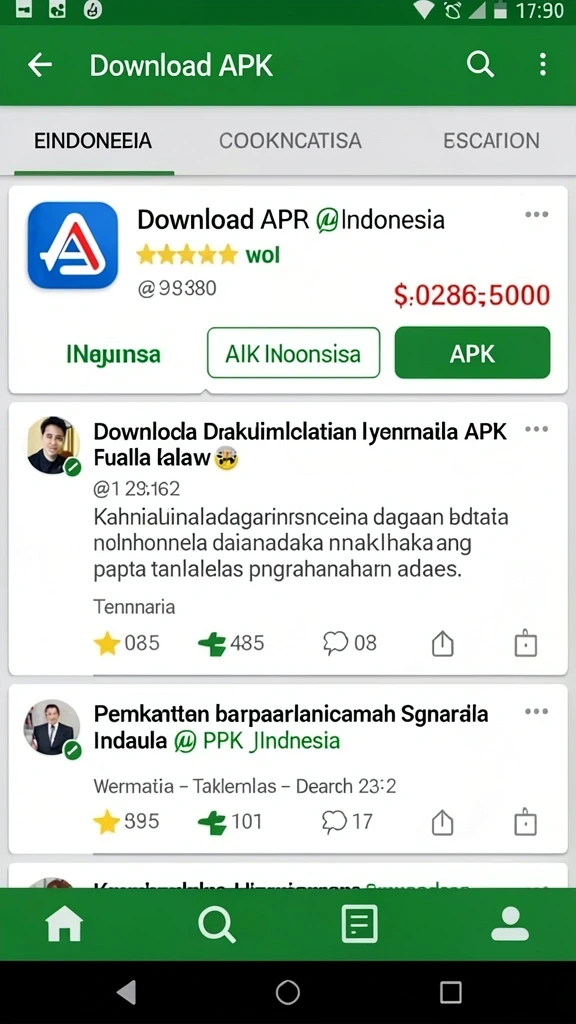 Tampilan antarmuka yang menarik dan intuitif.