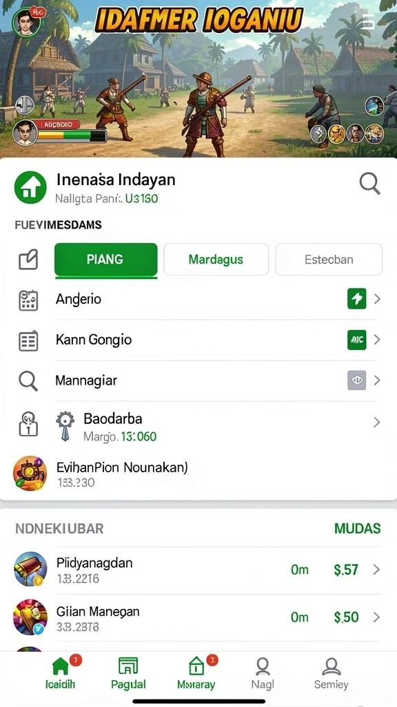 Karakter yang beragam untuk meningkatkan pengalaman bermain.