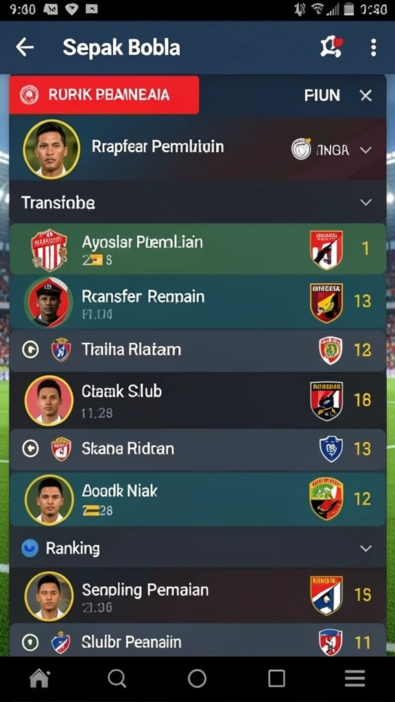 Fitur analisis angka yang membantu pemain.