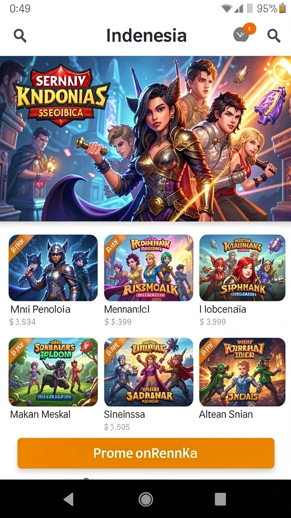 Fitur multiplayer yang memungkinkan permainan bersama teman.