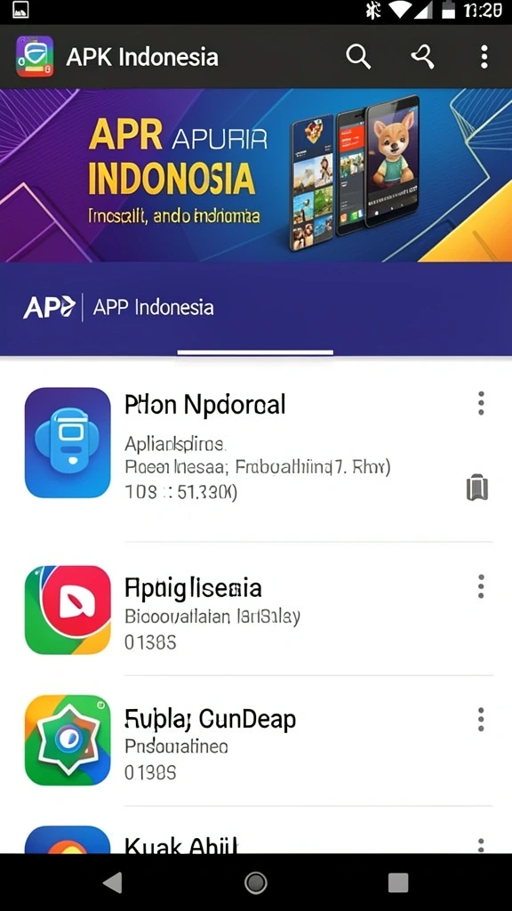 Tampilan grafis yang menarik dan modern.