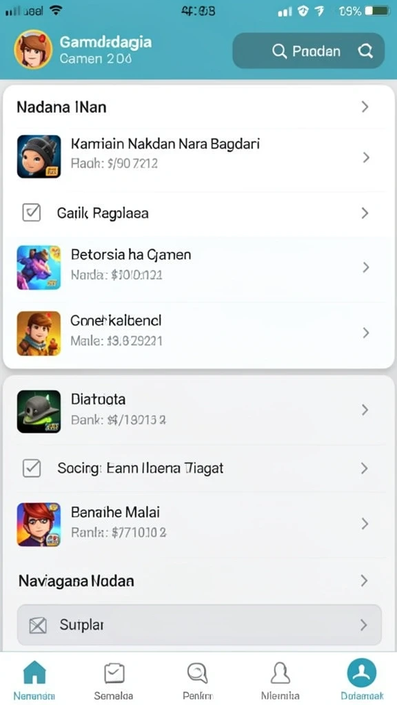 Mode permainan seru untuk multiplayer.