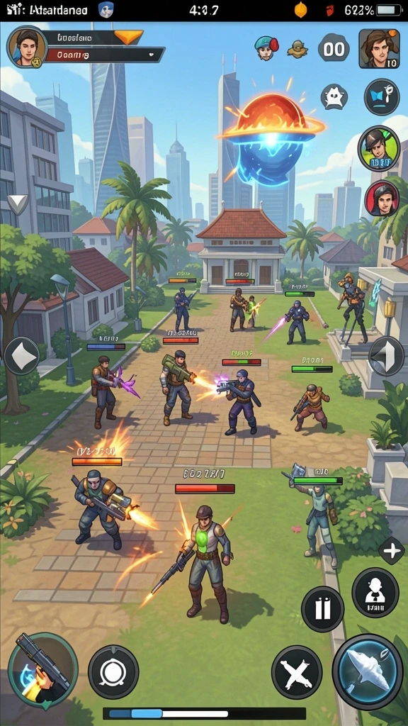 Kegiatan multiplayer yang mengasyikkan.