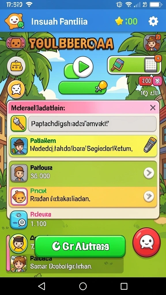 Tampilan antarmuka yang menarik dan mudah digunakan.