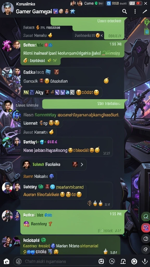 Tampilan level baru yang penuh tantangan.