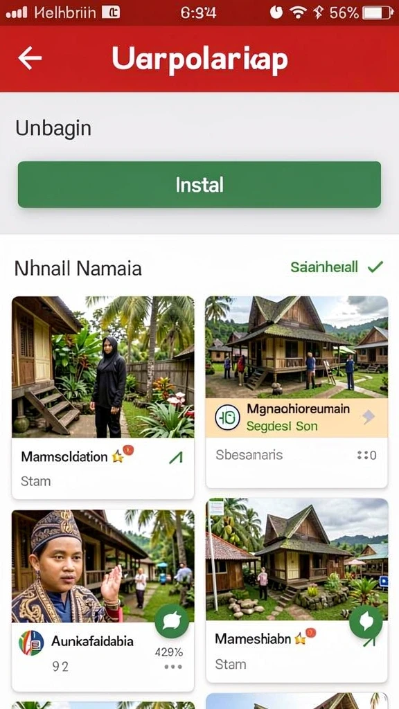 Tampilan antarmuka yang intuitif dan ramah pengguna.