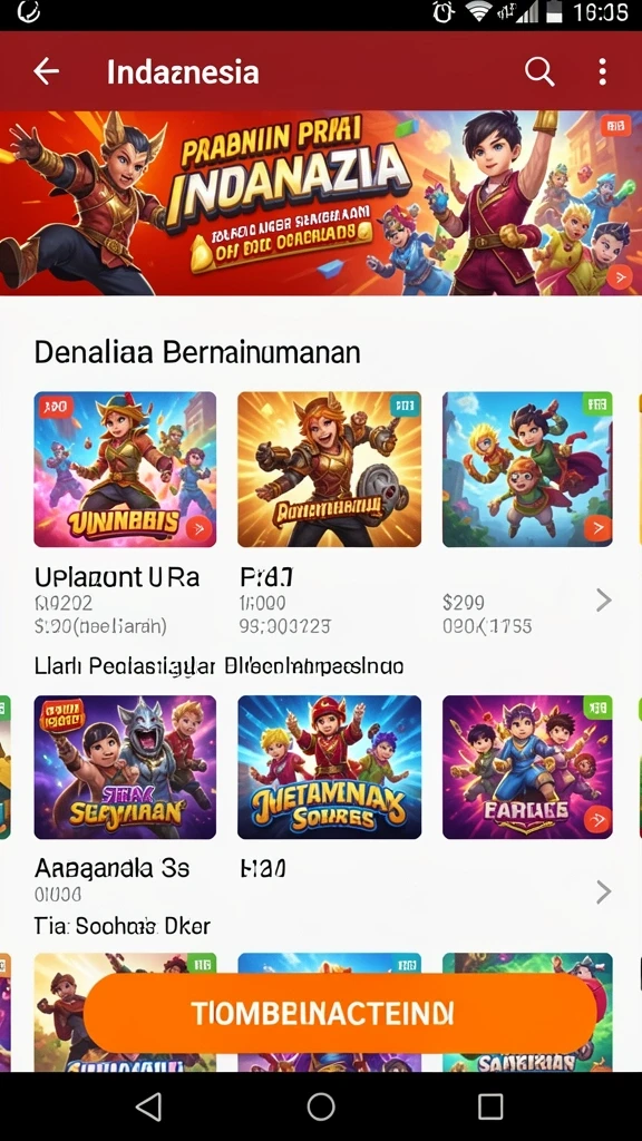 Antarmuka pengguna yang intuitif dan mudah digunakan.