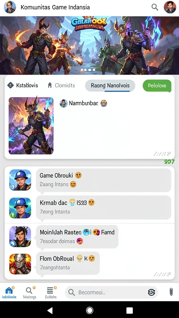 Berbagai mode permainan untuk pengalaman yang seru.