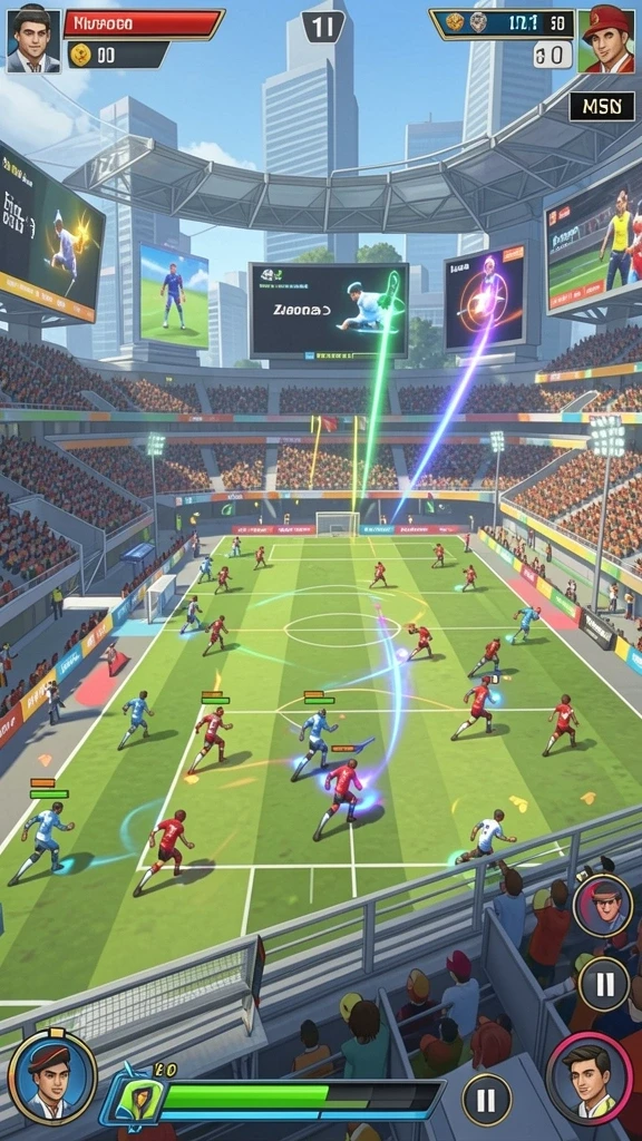 Tampilan fitur mode multiplayer yang seru di V87.