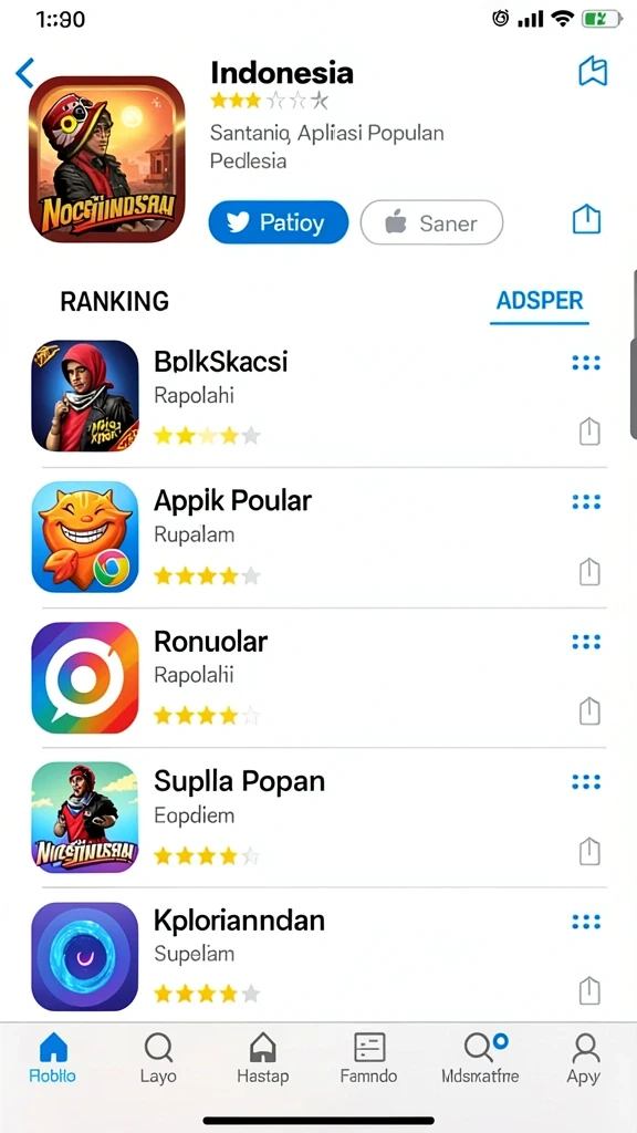 Level menantang yang membuat adrenalin meningkat.